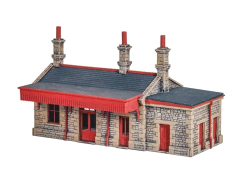 Peco Lk-12101 Kit Per Stazione Di Campagna Laser Cut Tt Gauge