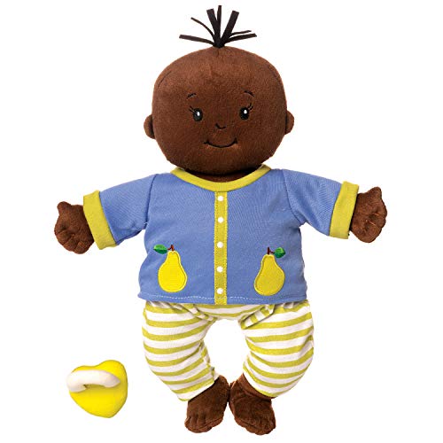 Manhattan Toy Baby Stella Brown Doll - Bambola Morbida, 38,1 Cm
