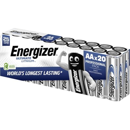 Energizer Ultimate Fr6 Batteria Stilo (Aa) Litio 3000 Mah 1.5 V 20 Pz.