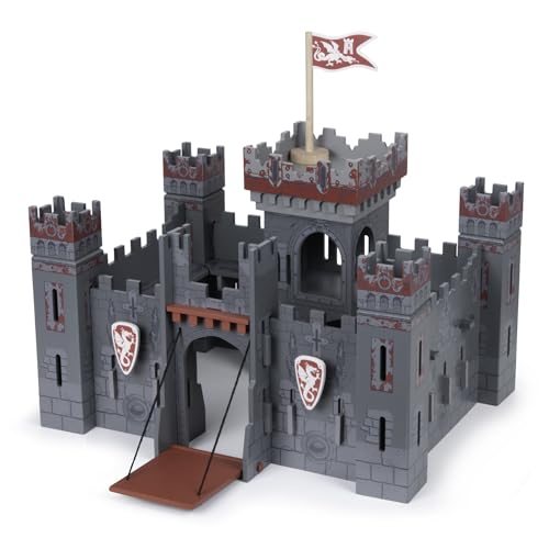 Papo - 60053 - Fantasy Burg - Medievo & Fantasy - Per Bambini - Adatto Per Ragazzi E Ragazze - Dai 3 Anni, Marrone