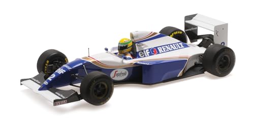 Minichamps 547943202 - Williams Renaul. Fw16 Ayrton Senna San Marino Gp 1994 Dirty Version - Scala 1/12 - Modello Da Collezione