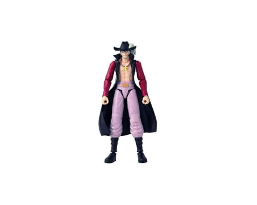Bandai - Anime Heroes - Action Figure One Piece - Figura Mihawk 17 Cm - Licenza Ufficiale One Piece - Figura Articolata Manga Occhi Di Falco Mihawk -