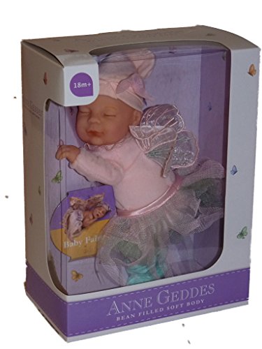 Anne Geddes Baby Pink Fairy Beanie Doll / Rosa Bambino Fata