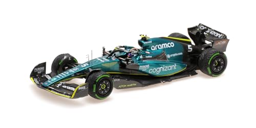 Minichamps 417221705 - Aston Martin Amr22 Sebastian Vettel Singapore Gp 2022 - Scala 1/43 - Modello Da Collezione