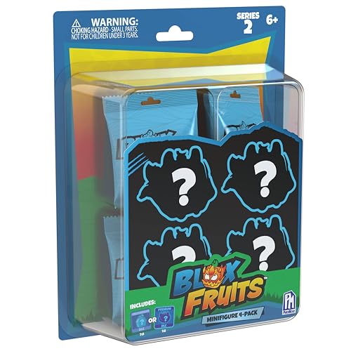 Blox Fruits – Confezione Da 4 Minifigure – Serie 2