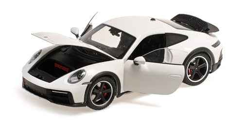 Minichamps 110062070 Porsch. 911 Dakar White 2022 With Openings - Scala 1/18 - Auto In Miniatura Da Collezione
