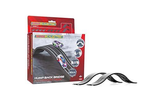Scalextric G8049 Ponte Con Gobba Micro Pacchetto, Accessori Pista Per Set Da Corsa Di Slot Car, Colore Multiplo