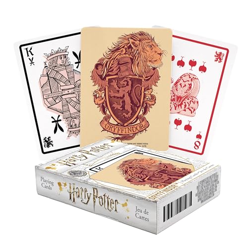 Aquarius Harry Potter Carte Da Gioco Grifondoro, Multicolore