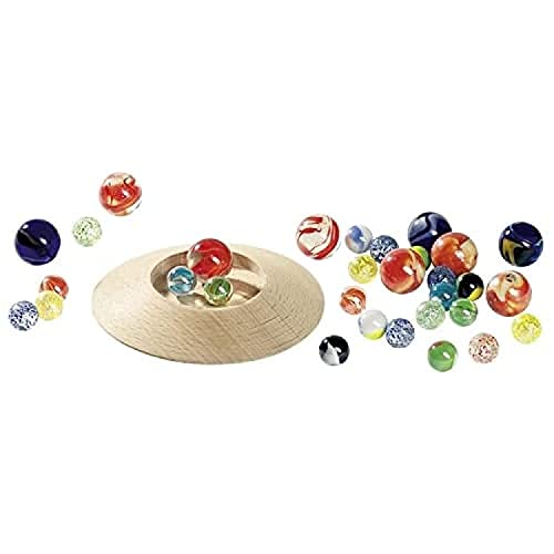 Murmeltellerspiel Mit 31 Murmeln