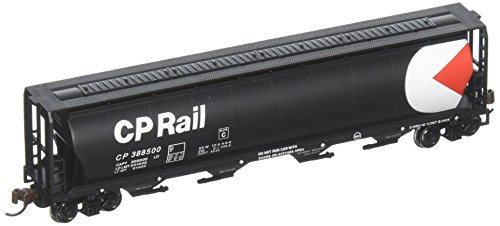 Bachmann Industries Inc. Canadian 4-Bay Cylindrical Grain Hopper Cp Rail – N Scale
