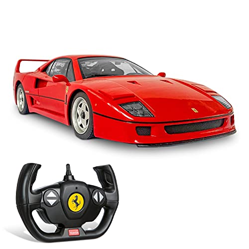 Mondo Motors, Ferrari F40, Modello In Scala 1: 14, Fino A 10 Km/H Di Velocità, Auto Giocattolo Per Bambini 63547