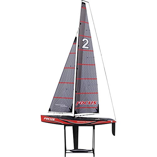Amewi Focus V2 Rc Segelboot Rtr 995Mm Barca Modellismo, Colore Grigio, 26061
