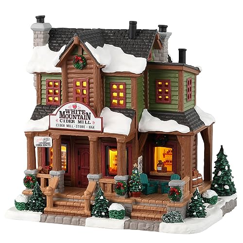Lemax- Vail Village Lighted Building: White Mountain Cider Mill, Multicolore, 35071
