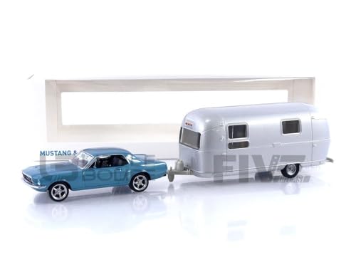 Norev - For Mustang With Trailer Airstream - 1968-1/43