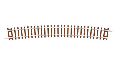 Hornby Tt Tt8007 Scartamento Tt, 15 Extra Per Modellini Ferroviari, Pezzi Di Binari Del Trenino, Include: 1X Curva 6° Raggio Da 640 Mm, Colore Marrone