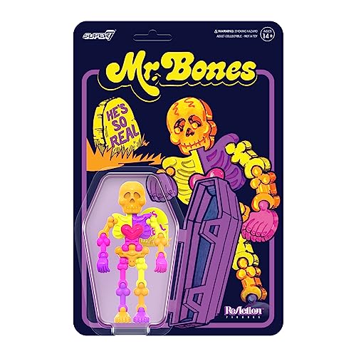 Super7 Mr. Bones Reaction Figure - Mr. Bones (Fluorescent)