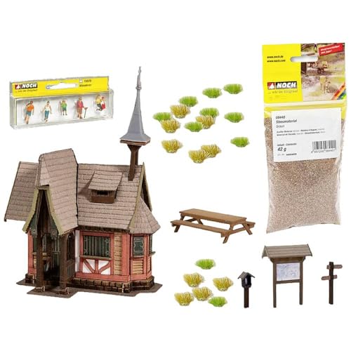 Noch- Set A Tema Escursioni Per Casa Delle Streghe, Multicolore, Small, 65617