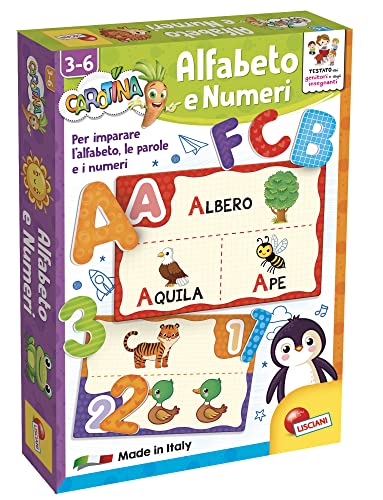 Lisciani Giochi Carotina Plus Alfabeto E Numeri, 100439