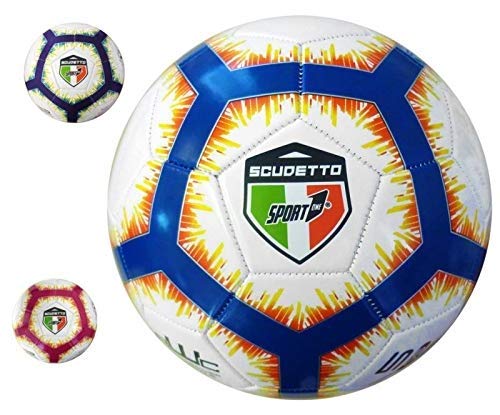 Forma Srl (Sport-One) (Orm)- Pallone Calcio Scudetto D220 702100136, Multicolore, 123