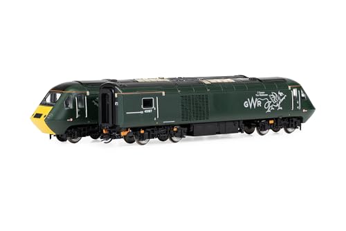 Hornby Tt Tt:120 Gauge Tt3023M Gwr, Classe 43 Hst Train Pack, Era 11 Loco, Diesel Per Modellismo Ferroviario, Colore Verde