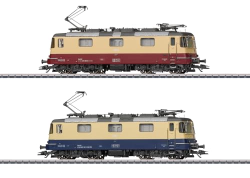 Märklin 37300 H0, Set Da 2 Pezzi, E-Lok Re 421/Tè
