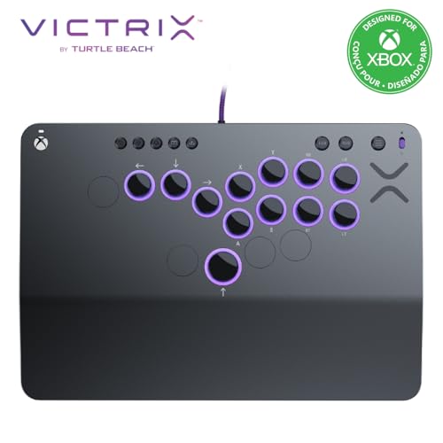 Turtle Beach Victrix Pro Ko Leverless All Button Fight Stick, Officially Licensed For Xbox Series X|S, Xbox One, Windows 10/11 Pc, Customizable Esport