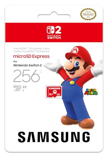 Scheda Micro Sd Express Samsung (256 Gb) Per Nintendo Switch 2