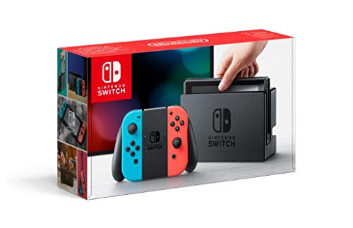 Nintendo Switch Joy-Con, Blu/Rosso Neon