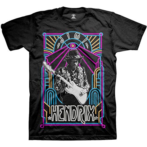 T-Shirt # M Unisex Black # Electric Ladyland Neon