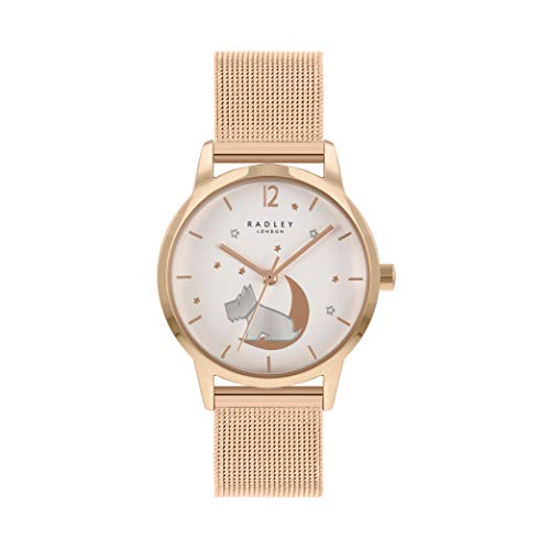 Caolator Orologio Analogico Quarzo Donna Con Cinturino In Acciaio Inox Ry4536A