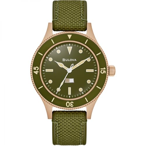 Bulova Orologio Uomo Solo Tempo Mil Ships Trendy Cod. 98A324