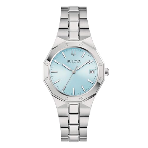 Bulova Orologio Al Quarzo Donna Octagon Trendy Cod. 96M169