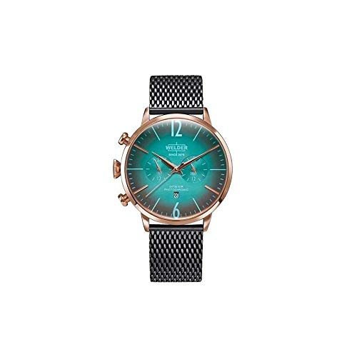 Welder Orologio Analogico Al Quarzo Uomo Con Cinturino In Acciaio Inossidabile 8434103392205