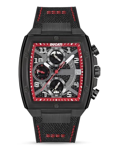 Ducati Orologio Analogico Da Uomo Con Quadrante Nero-Dtwgo0001503
