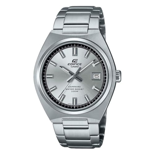 Casio Orologio Analogico Al Quarzo Uomo Con Cinturino In Acciaio Inossidabile Efb-109D-7Avef