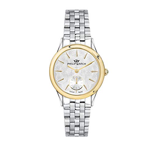 Philip Watch Orologio Analogico Quarzo Donna Con Cinturino In Acciaio Inox R8253596504