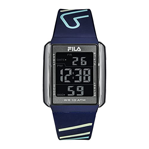 Fila Watch Men - Digital Watches For Men - Digital Watches For Women - Black Watch - Fila Watches For Men - Digital Bracelet Watch - Stopwatch Watch -