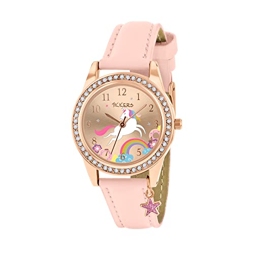 Tikkers Orologio Analogico Quarzo Bambina Con Cinturino In Poliuretano Tk0201