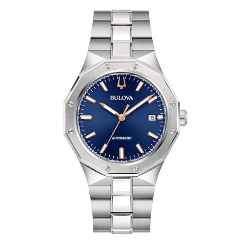 Bulova Orologio Uomo Solo Tempo Octagon Trendy Cod. 96B463