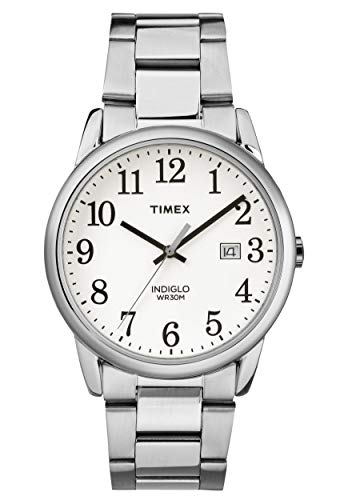 Timex Orologio Analogico Quarzo Uomo Con Cinturino In Acciaio Inox Tw2R23300, Grigio (Argento/Bianco)