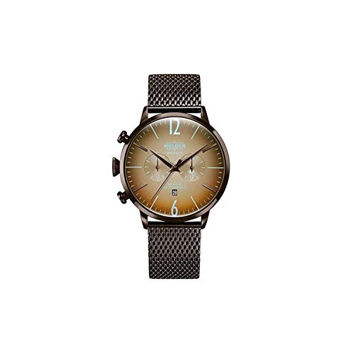 Welder Orologio Analogico Al Quarzo Uomo Con Cinturino In Acciaio Inossidabile 8434103392229