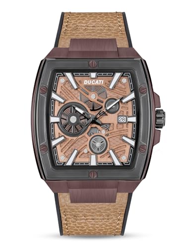 Ducati Orologio Analogico Da Uomo Con Quadrante Nero-Dtwgb0000702