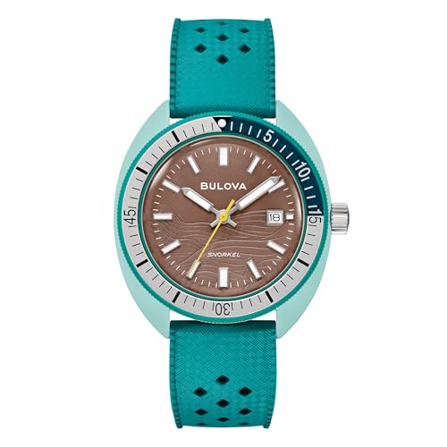 Bulova Orologio Uomo Solo Tempo Snorkel Trendy Cod. 98B446