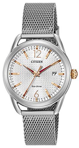 Citizen Eco-Drive Fe6081-51A - Bracciale Da Donna, Argento, Moderno