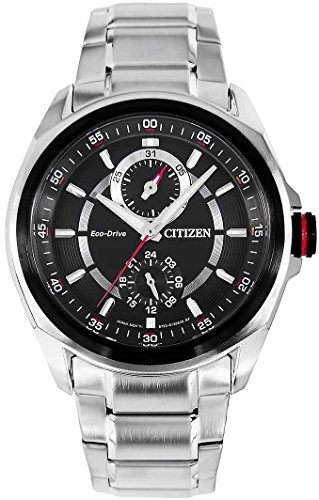 Citizen Orologio Eco-Drive Multi Dial Men Sports Bu3004-54E, Bracciale