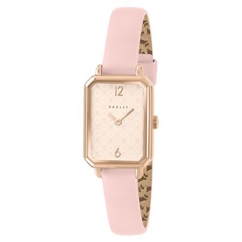 Radley Cinturino In Pelle Rosa Placcato Oro Rosa 20 Mm Praire, Rosa