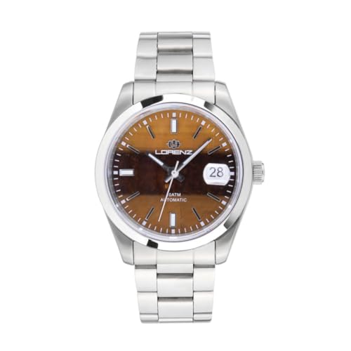 Lorenz - Ginevra King Gemstone 030235Nn - Orologio Automatico Uomo In Acciaio Inossidabile - Sub 100 Metri