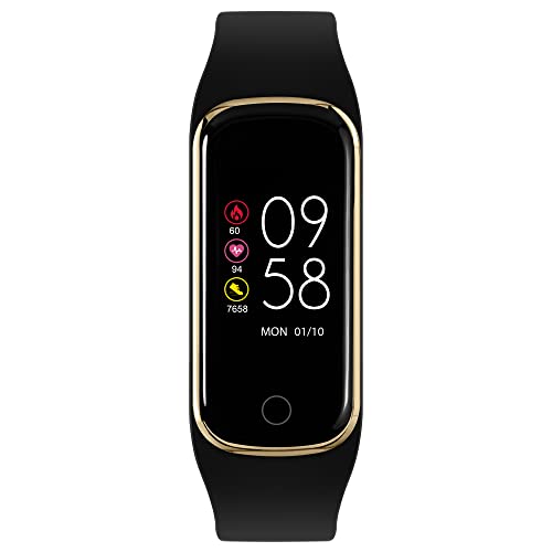 Reflex Active Rilevatore Di Attività Serie 8 Con Touch Screen A Colori E Durata Della Batteria Fino A 7 Giorni Ra08-2118, Nero, Cinturino