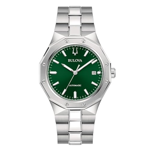 Bulova Orologio Uomo Solo Tempo Octagon Trendy Cod. 96B464