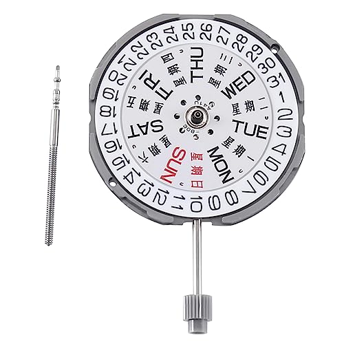 Feriany Movimento Al Quarzo Gm02 Dual Calendar 3Pin Digital Watch Movement Week Calendar Watch Eplacement Parts Accessori